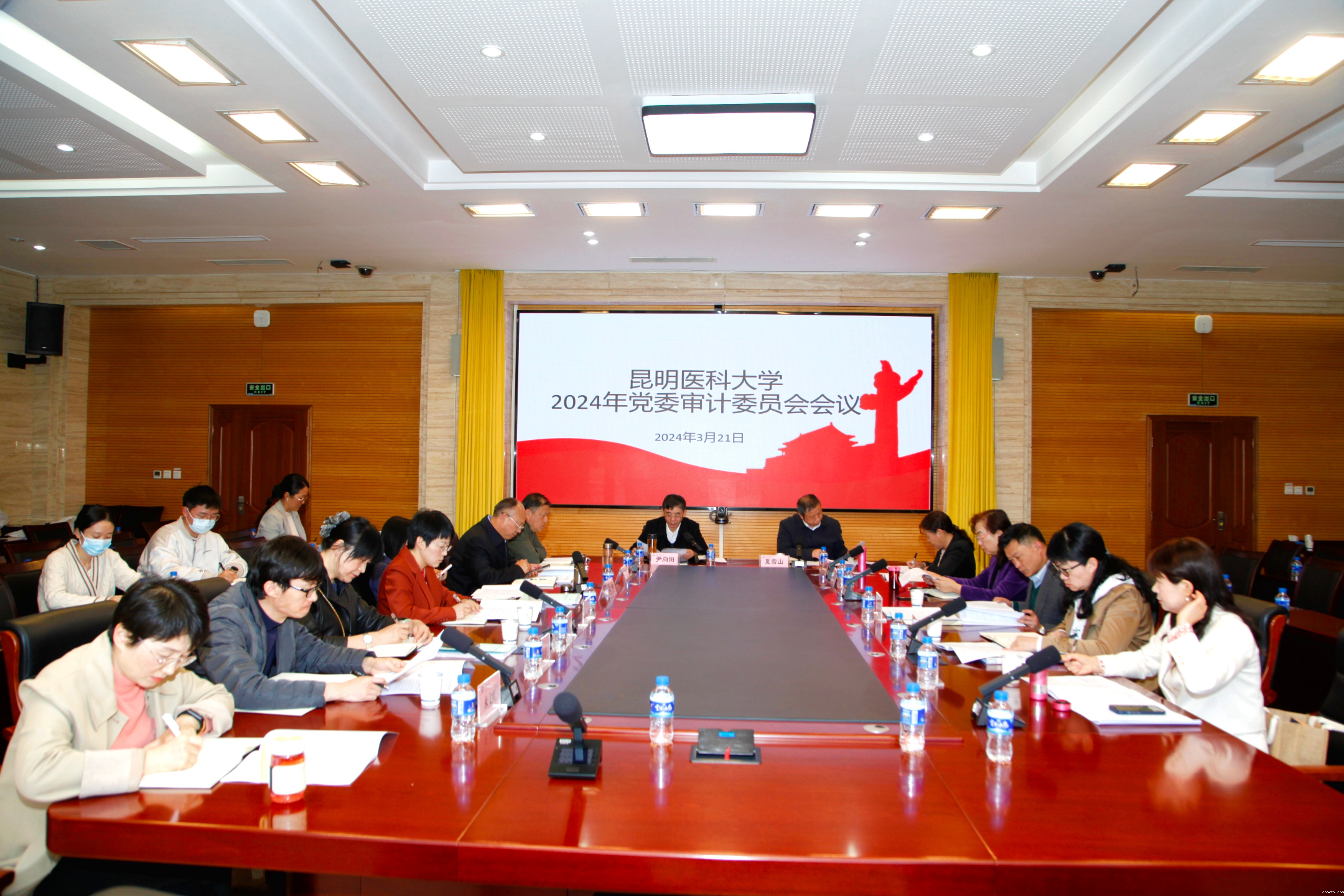 18luck备用登录召开2024年党委审计委员会会议