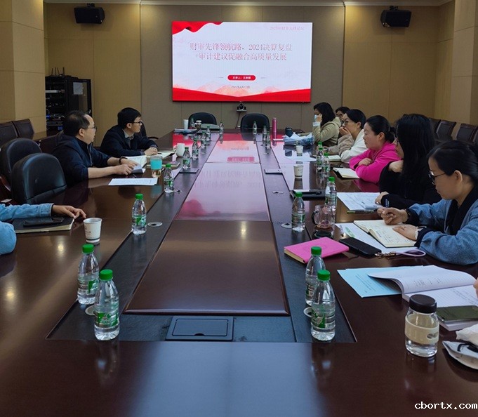 “财审先锋领航路，2024决算复盘+审计促融合高质量发展”党